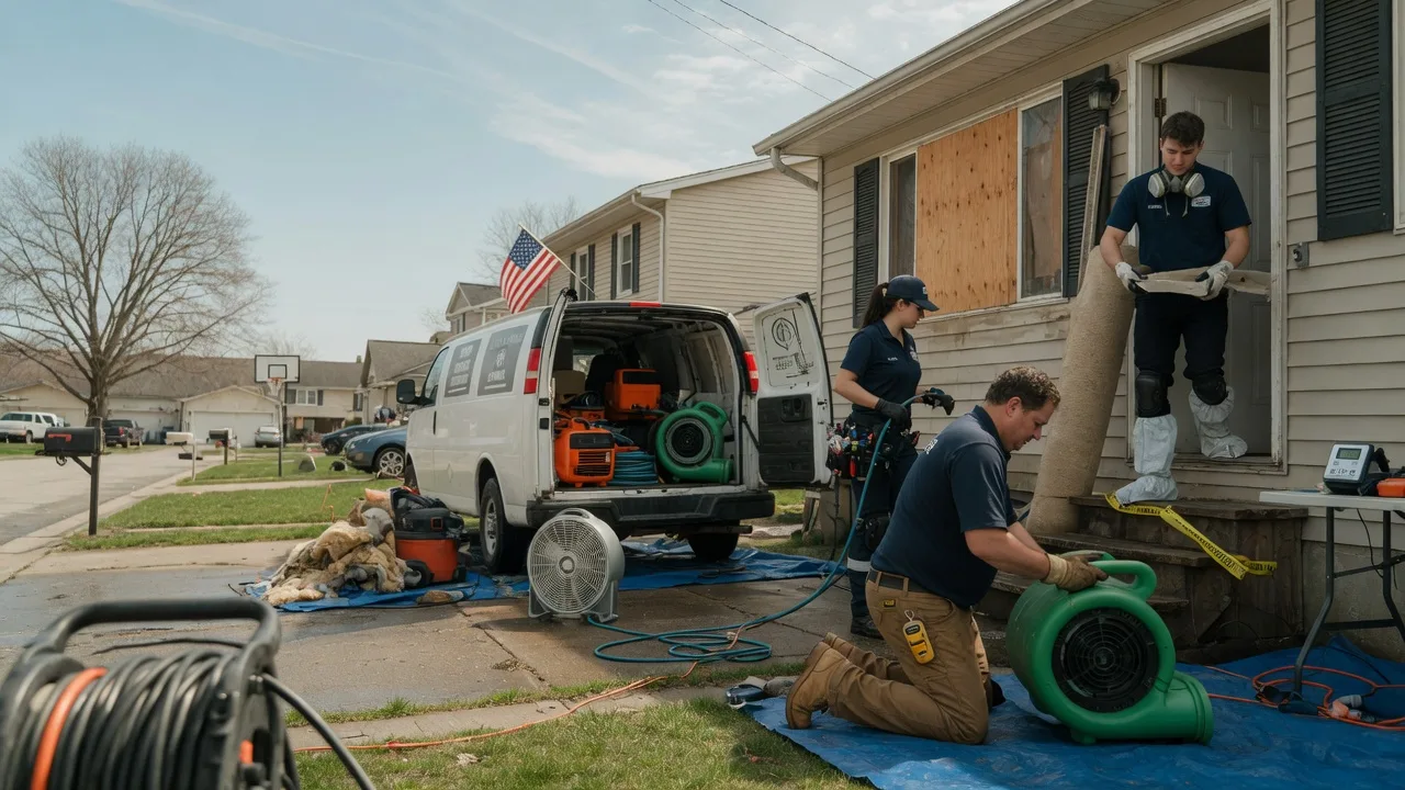 Water Damage Restoration in Wellersburg, PA near me